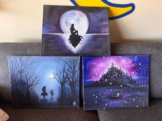 Disney paintings