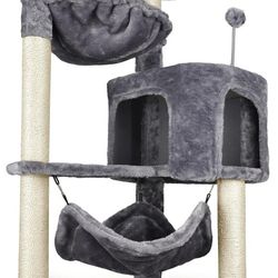 Big Cat Condo Hammock Cat Tree