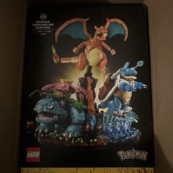 Pokemon x Lego Charizard blastoise venusaur