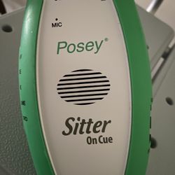 Sitter On Cue Wheelchair Alert Alarm - Helps to  Prevent Falls for Elderly Handicap - Posey 8345 Sitter Elite