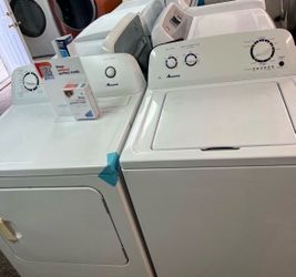 Heavy duty washer and dryer