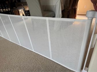 Wide Retractable Mesh Baby Safety Gate
