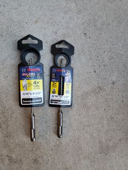 Bosch Bulldog Xtreme 3/16 in. x 4 in. x 6-1/2 in. SDS-Plus Carbide Rotary Hammer Drill Bit