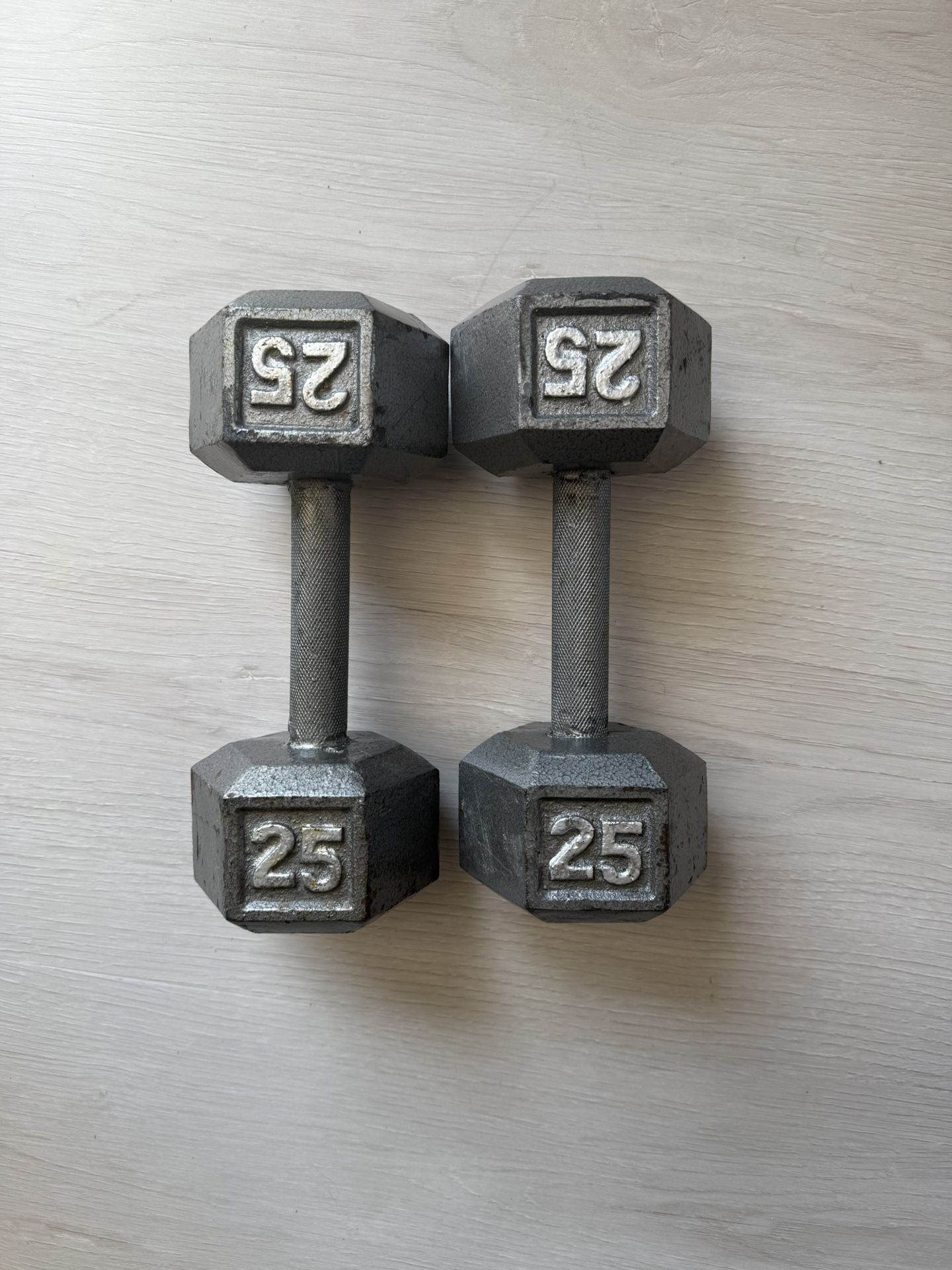 25 Lbs Dumbbells