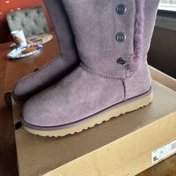 Ugg Women’s Bailey Snaps Raro Suede Boots Size 8