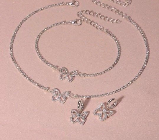 Butterfly Jewelry Set