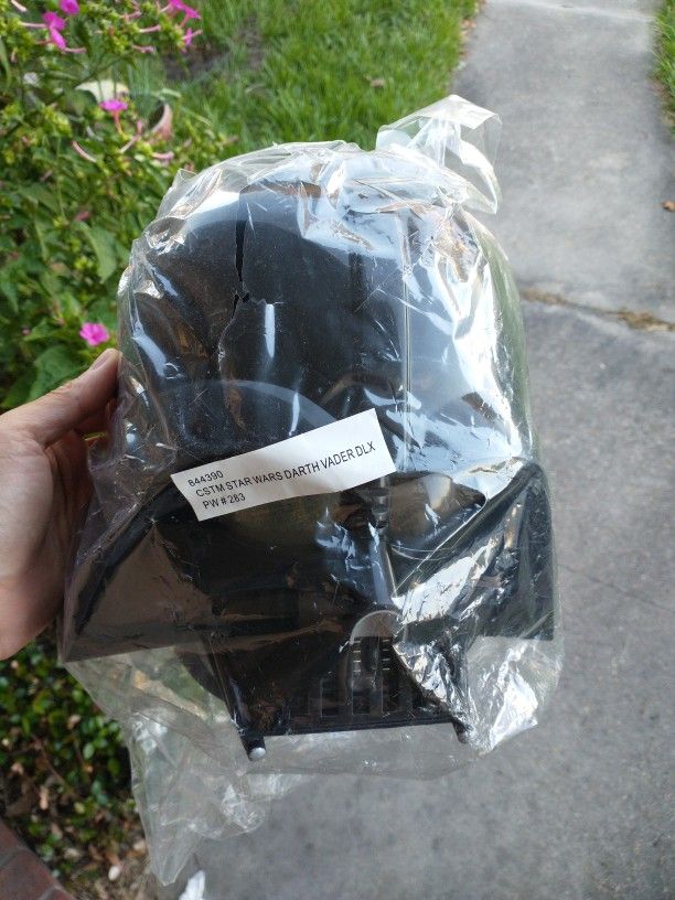 New Darth Vader Adult Mask Halloween Star Wars