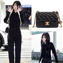 Chanel Pearl Crush Mini Flap Bag (Style AS1786) - Full Set