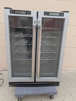 Dual Zone Wine Cooler Refrigerator