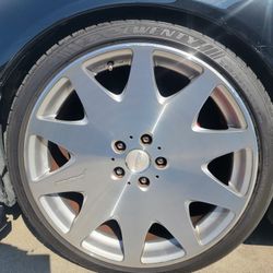 20" New Staggerd MRR HR3 Wheels & New Tires For LEXUS LS430/LS460