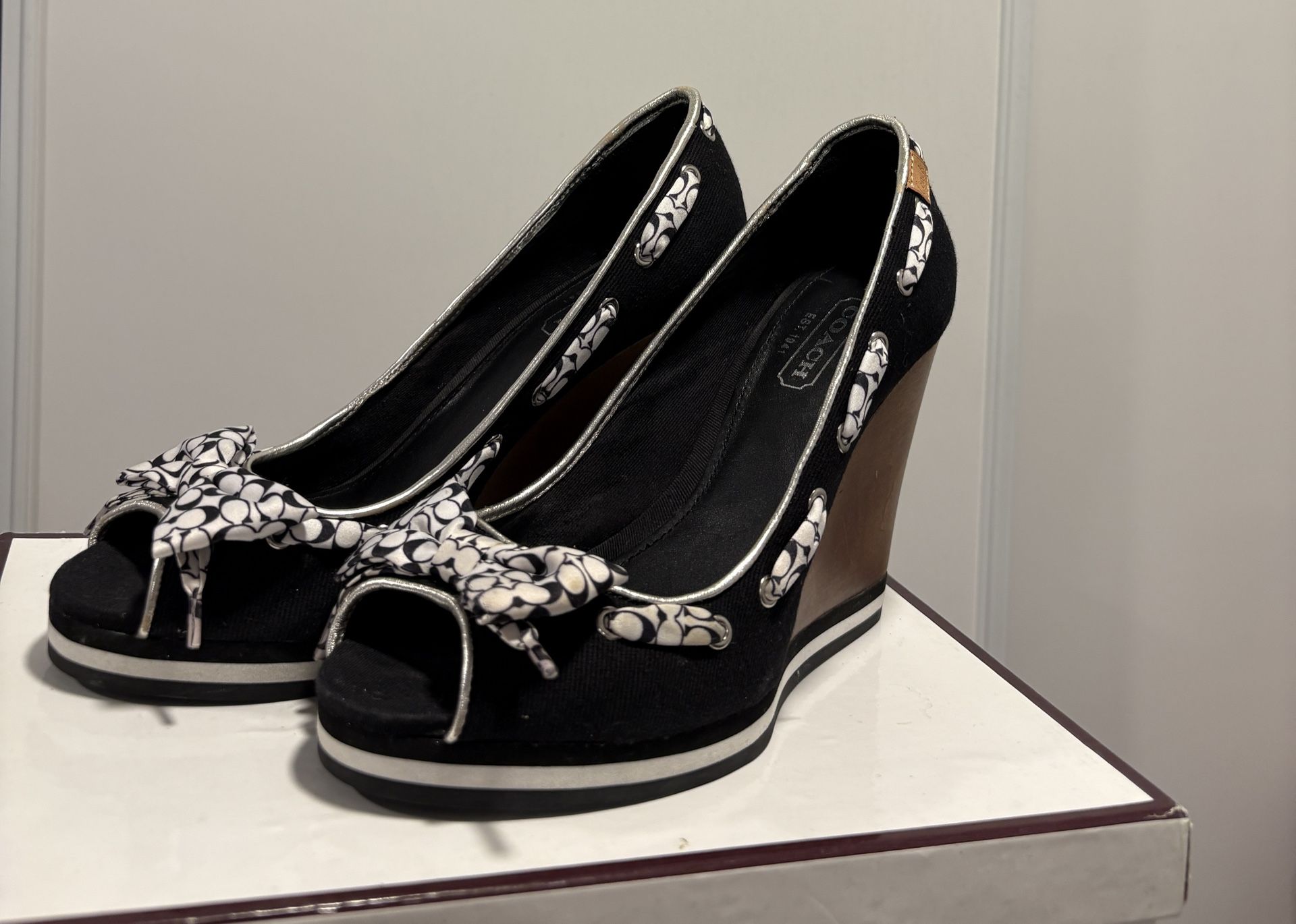 Coach Wedge Heels