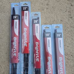 Windshield wiper
14", 16", 18", 20", 22", and 24"
