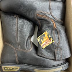 Buffalo Steel Toe Work Boots Size 12