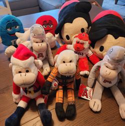 Stuffed Animals & Angel's Rally Monkey