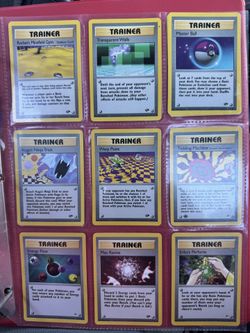 🔥 Vintage Pokémon Binder – 1995, 1998, 1999 + 2000 Gym Heroes & Gym Challenge – Near Complete Gym Leader Collection – IMPECCABLE CONDITION 🔥