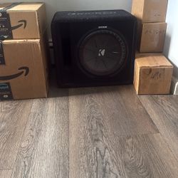 Kicker Subwoofer 