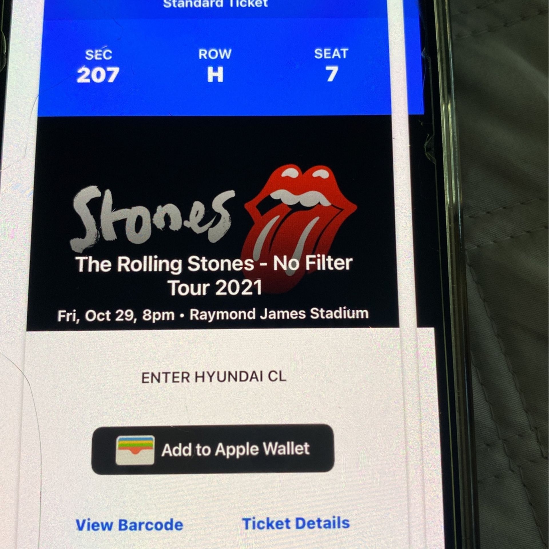 Two Rolling Stones Tickets Tampa