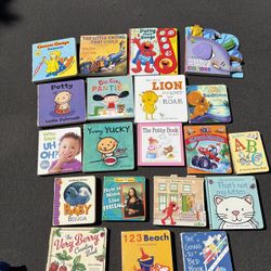 (20) Twenty Baby / Toddler Board Books Book Elmo Curious George Sandra Boynton and more