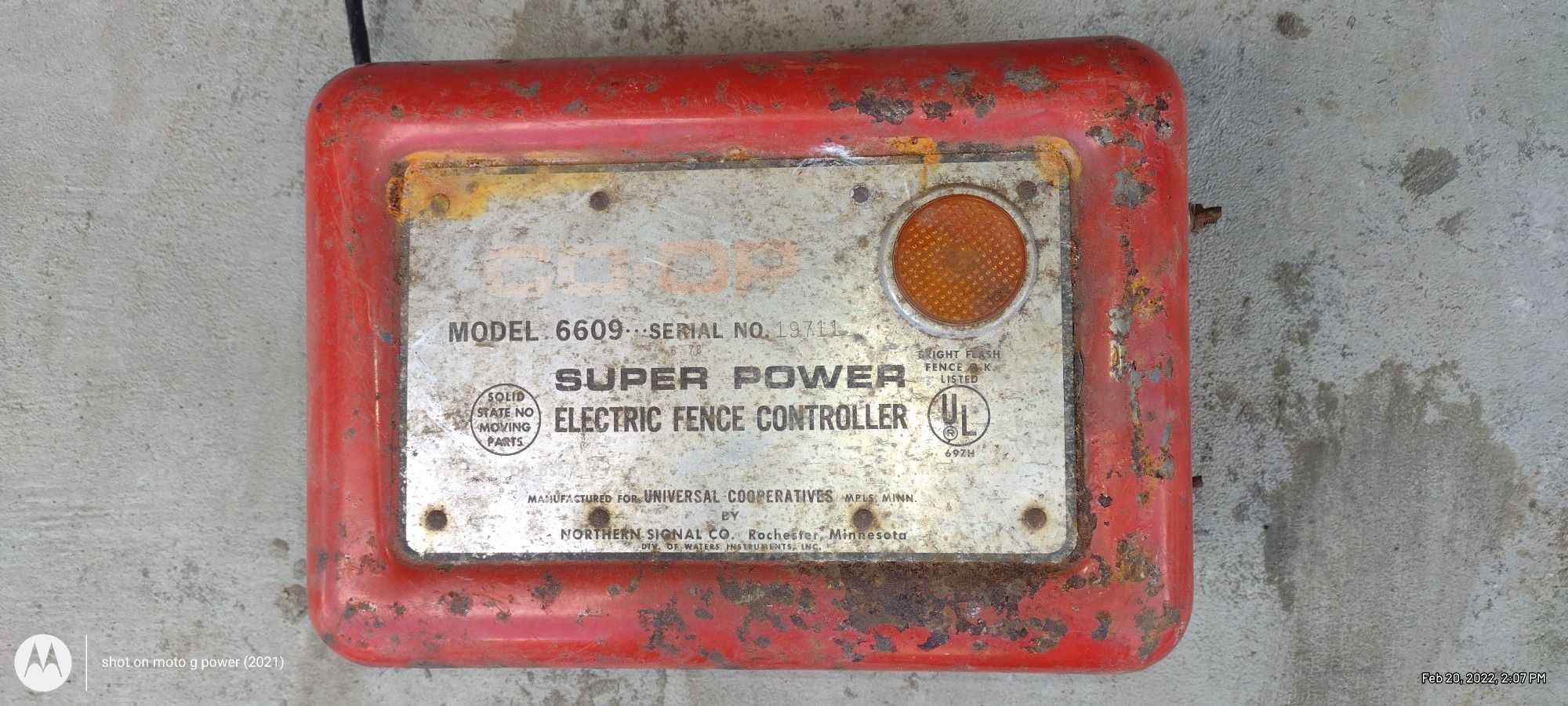 Electric Fence Controller