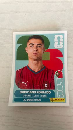 World Cup, stickers  viniJunior and Cristiano Ronaldo Panini World Cup, stickers vini Jr and Cristiano Ronaldo