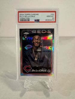 2024 Topps Chrome - Elly De La Cruz #44 🔥Image Variation🔥 PSA 10 (RC)