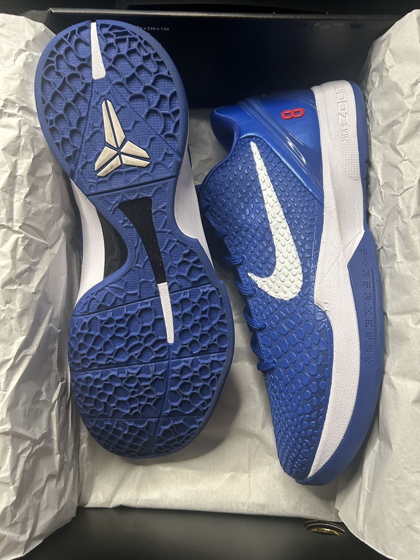 Nike Kobe 6 Dodgers Size 10.5 Used