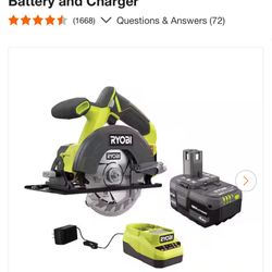 Ryobi Saw Cordless