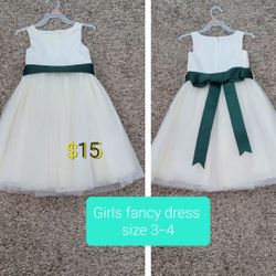 Fancy dress, girl's size 3-4