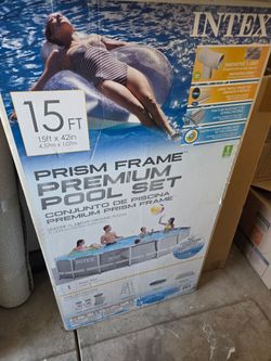 Intex above ground pool