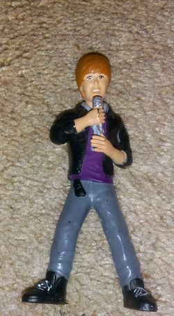 RARE ONE OF A KIND. Justin Bieber action figure. See Description.