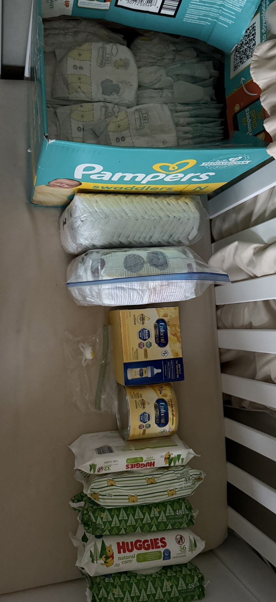 Diaper And Wipes Baby Bundle