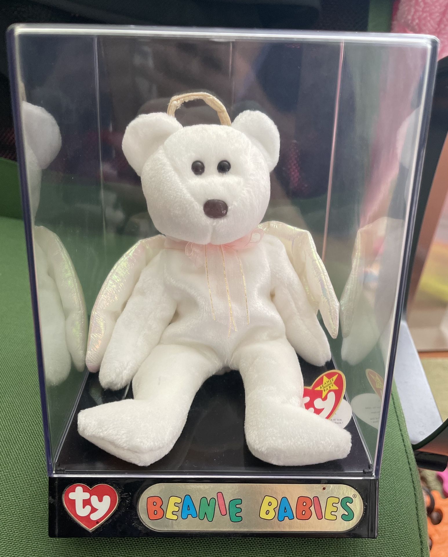 Beanie Babies : Halo The Guardian Angel Bear 1998