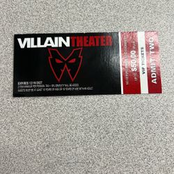 Tickets for VillanTheater