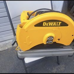 Dewalt Chop Saw 14 Inch / Cierra de Corte Para Metal