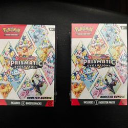 Pokemon Prismatic Evolutions Booster Bundle (x2)