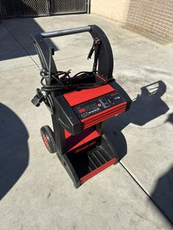 Snap on battery lithium charger