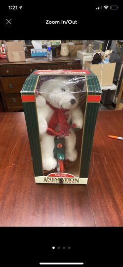 Coca Cola musical polar bear