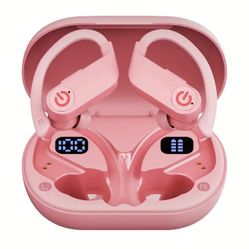 Ear-mounted Wireless Headset, Wireless Headphone, BT5.3 Sports Headphone For Running/exercising120H Time Life Hi-fi Stereo ENC HD Talking Headphone LE