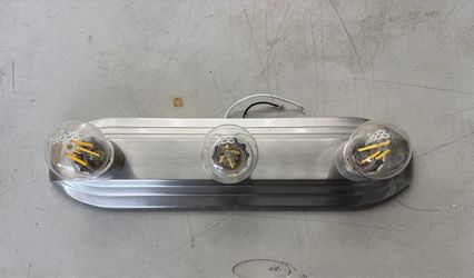 Chrome Finish Vanity Light 18 in. 3-Light