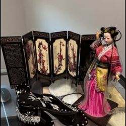 Asian Decor From Overseas— Shoes are wearable, but I used for decor.