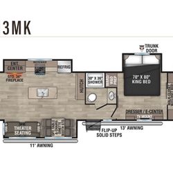 2024 KZ Connect 313MK Travel Trailer 37’