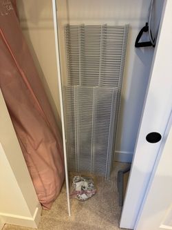 Wire Shelving for Corner Pantry