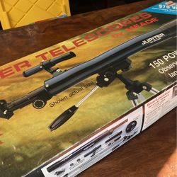 JUPITER TELESCOPE  by Meade model 50AZ- P  150 Power