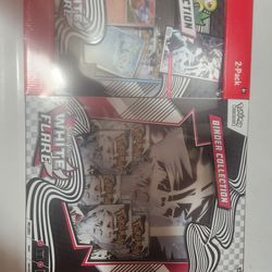 Pokemon scarlet and violet black bolt and white flare poster collection and binder collection