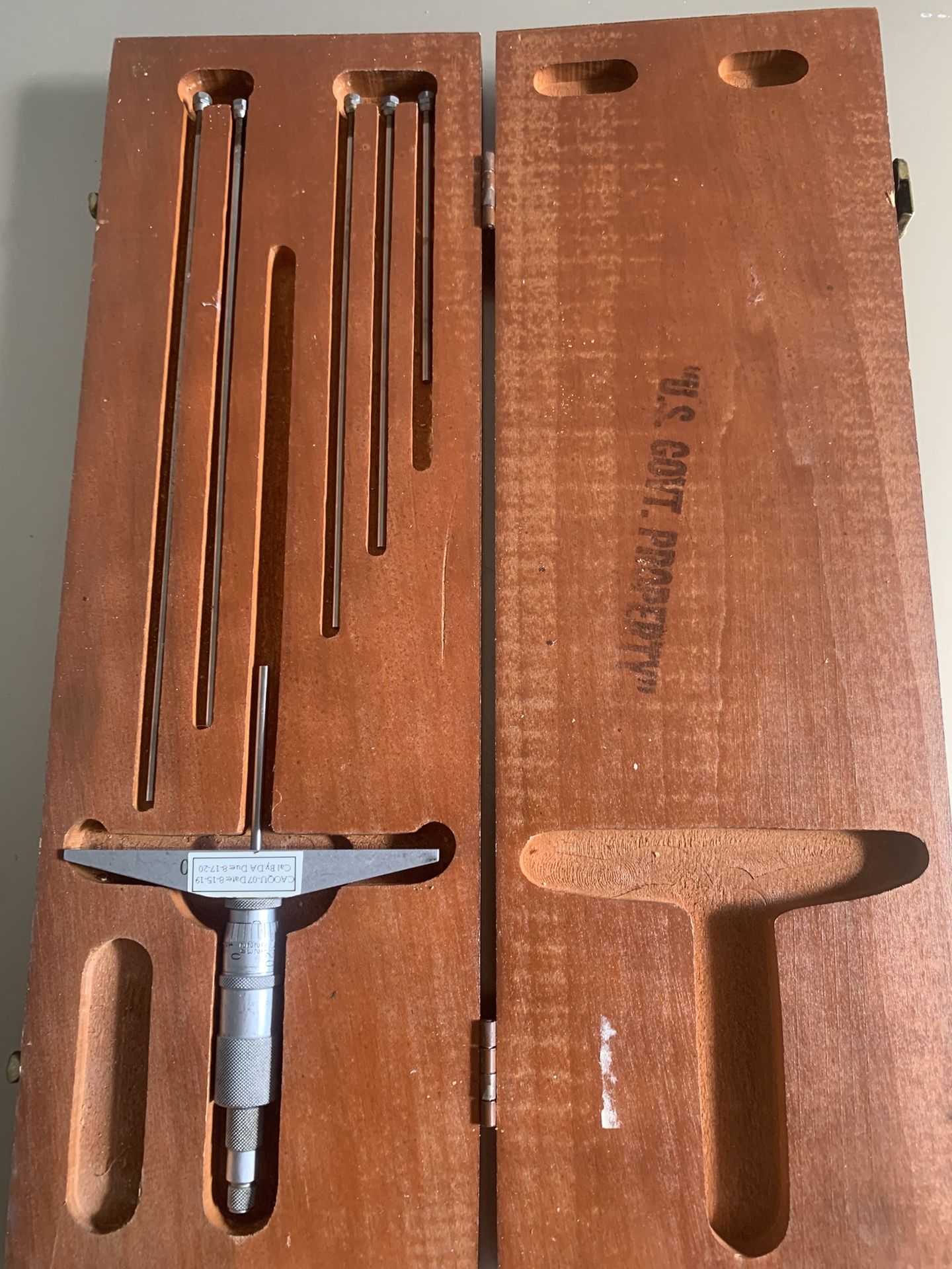 Sherr-Tumico Depth Micrometer