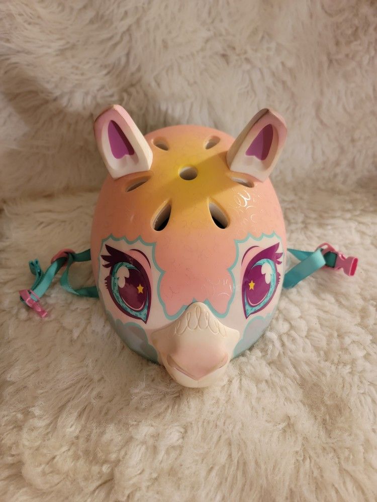 Raskullz Rainbow Llama 3D Bike and Skate Helmet Size Small
