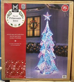 Member's Mark 6' Pre-Lit Prismatic Tree $129.99