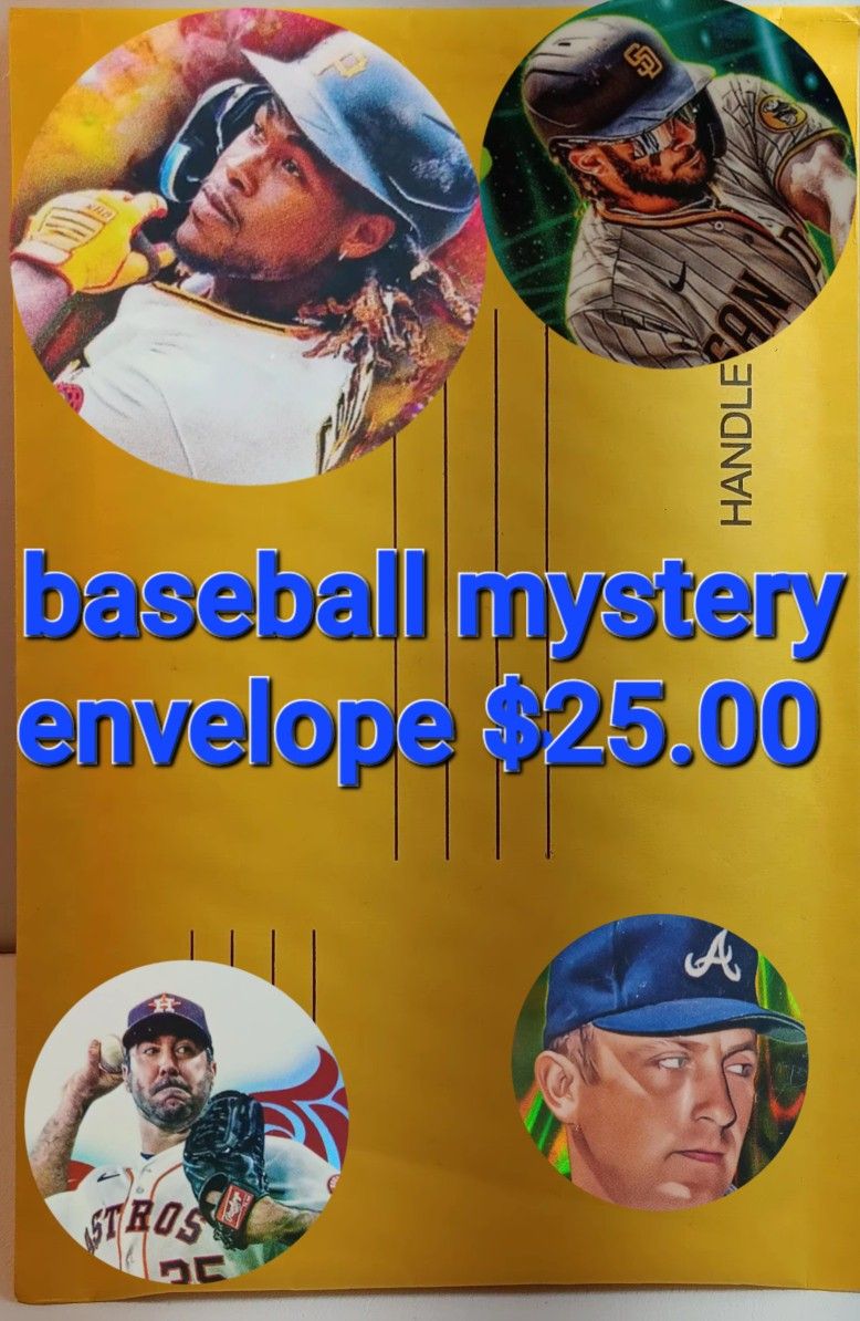 Baseball Mystery Envelope 