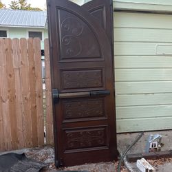 Antique 9 Ft  Double Doors 