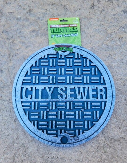 Teenage Mutant Ninja Turtles Sewer Cover Shield